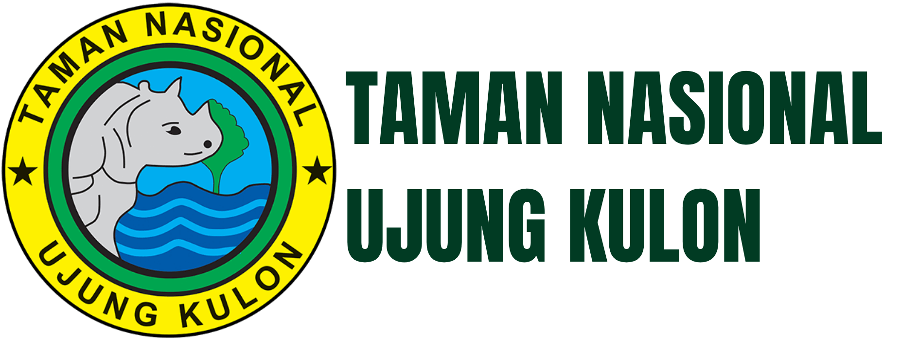 Logo Taman Nasional Ujung Kulon Logo Taman Nasional Ujung Kulon